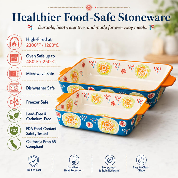 Ceramic Baking Dish Set