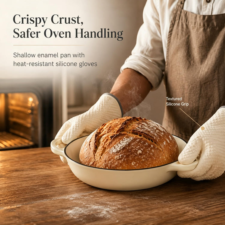 6QT Dutch Oven For Bread Baking