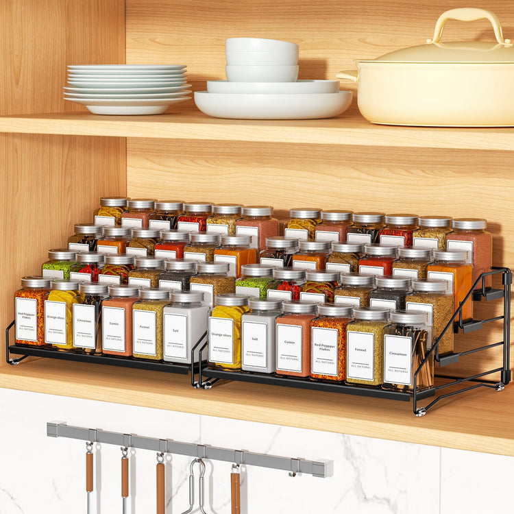 4 Tier Spice Rack Organizer (2 Count)