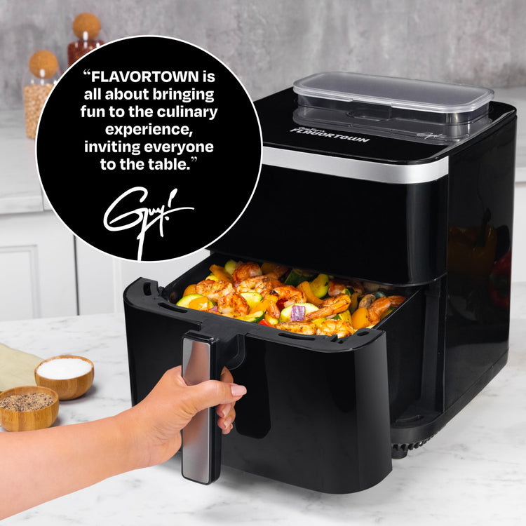 6.5 Quart Steam Air Fryer with Moisture Lock Technology