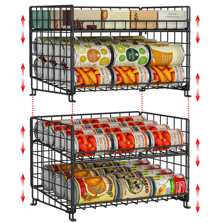 2 Pack Stackable Rack Organizer (2 Count)
