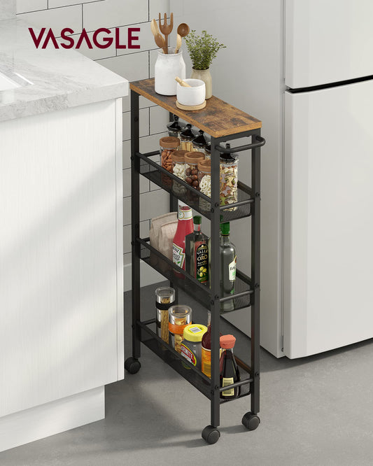 Slim Rolling Cart
