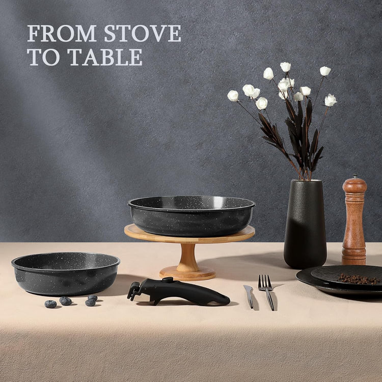 Ceramic Pots and Pans Set Non Stick