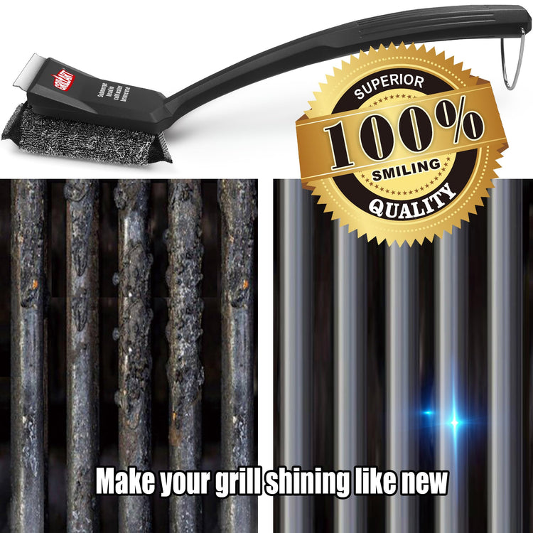 SteamWizards Grill Brush Bristle Free (20 Count)