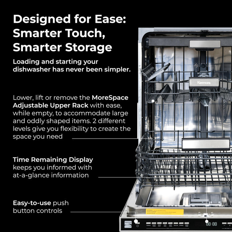 24" Built In Dishwasher