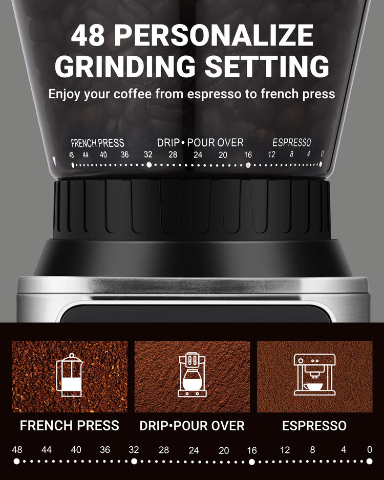 Conical Burr Coffee Grinder