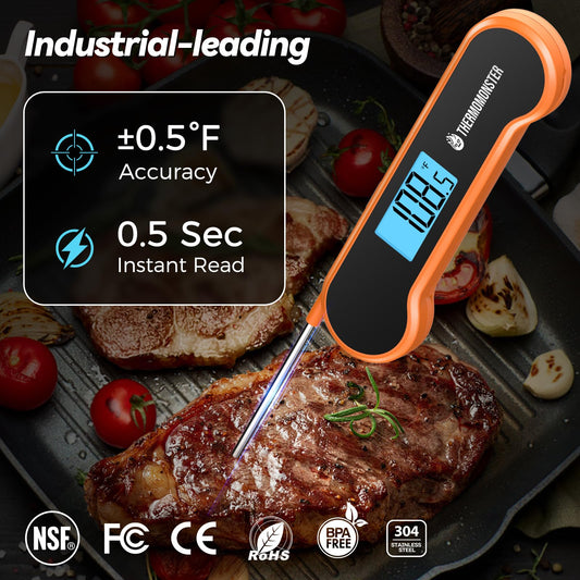 0.5 Sec Instant Read Meat Thermometer Digital for Cooking