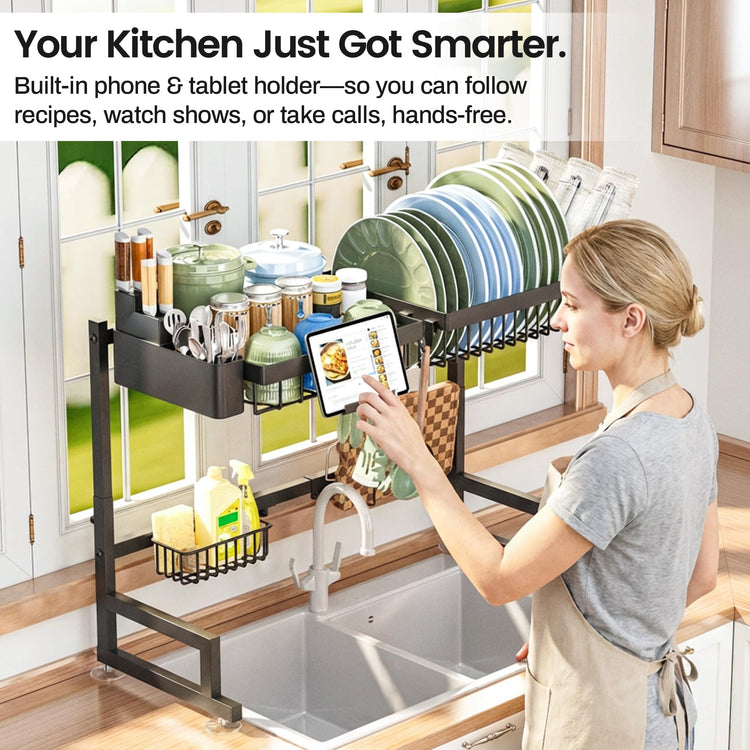Over The Sink Dish Drying Rack