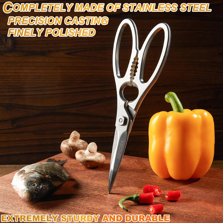 Kitchen Scissors Heavy Duty Ultra Sharp Multi