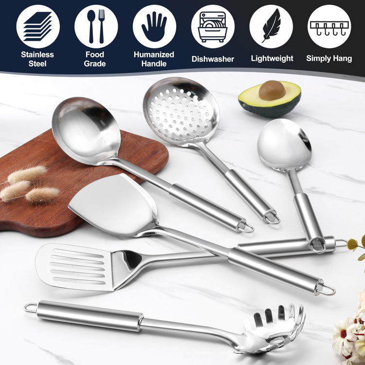 Stainless Steel Cooking Utensil Set