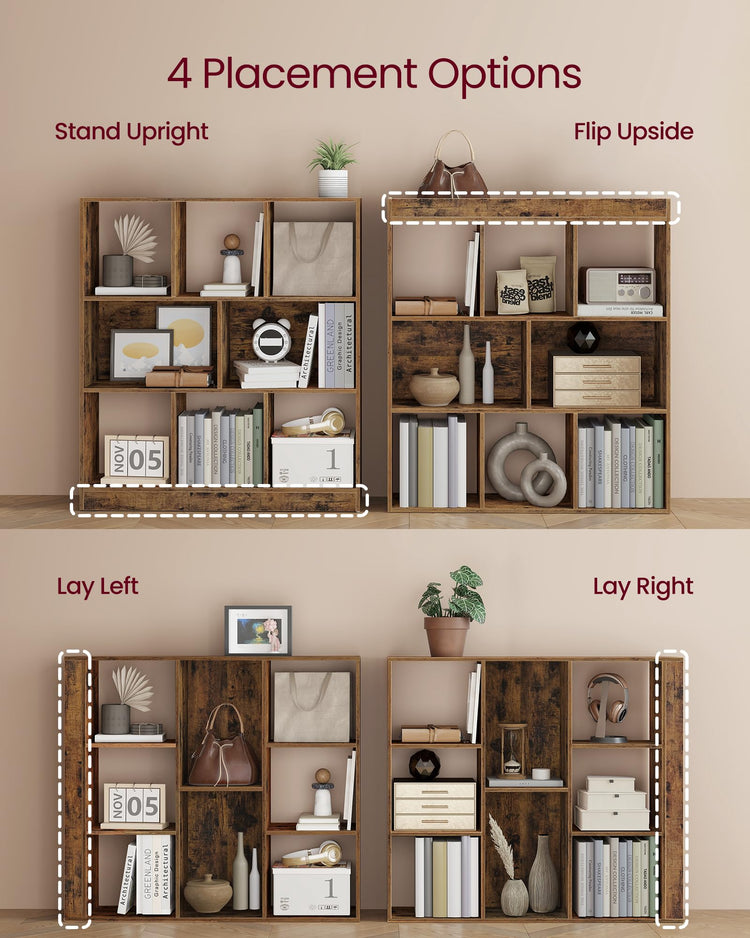 Bookcase Open Storage Shelf