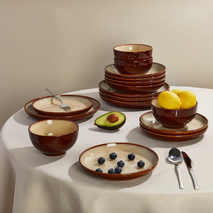 Stoneware Dinnerware Sets for 8
