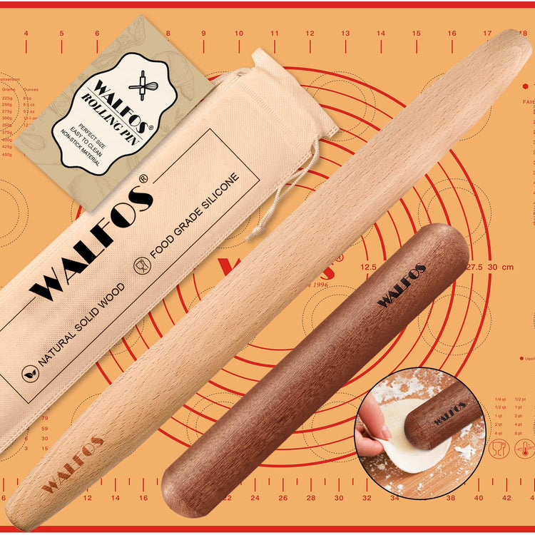 French Rolling Pin Set (2 Count)