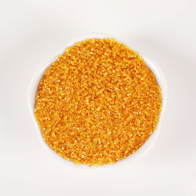 Gold Sanding Sugar Sprinkles (3.2 Ounce)