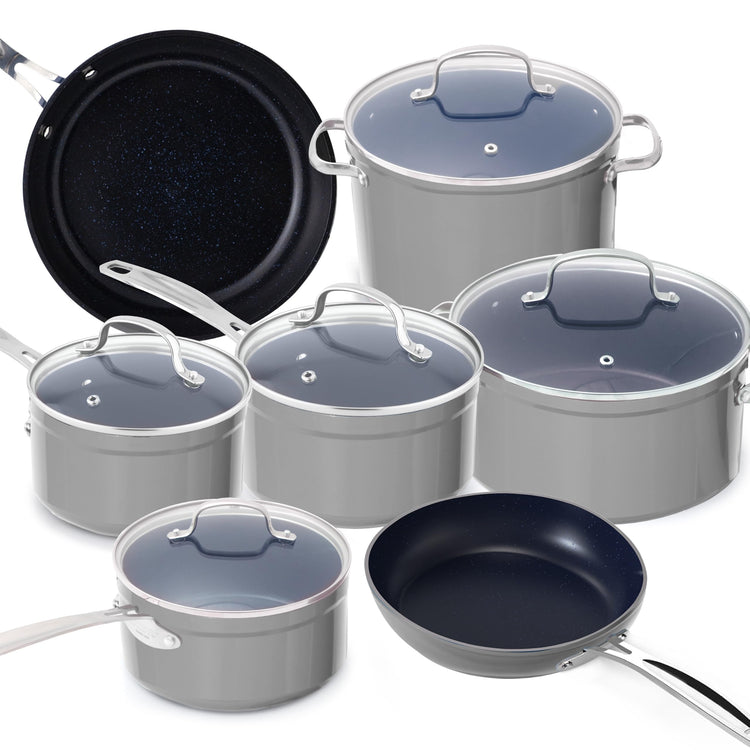 12pc Forged Lightweight Cookware Set (12 Count)
