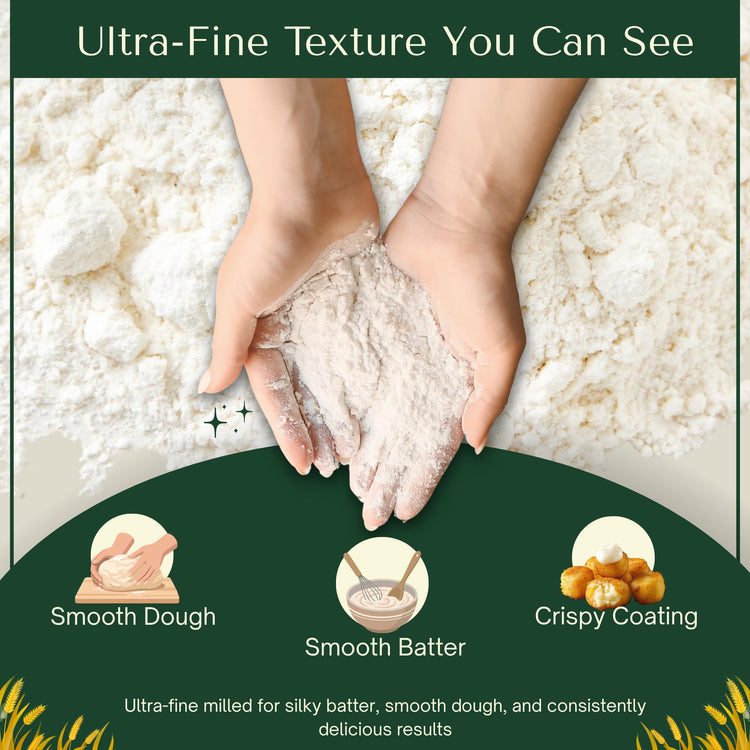 White Rice Flour 1 lbs (16 Ounce)