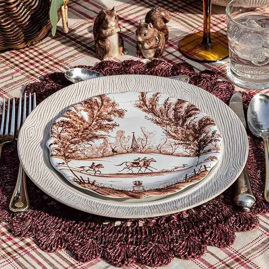 Juliska Country Estate Harvest Party Plate Assorted Set/4