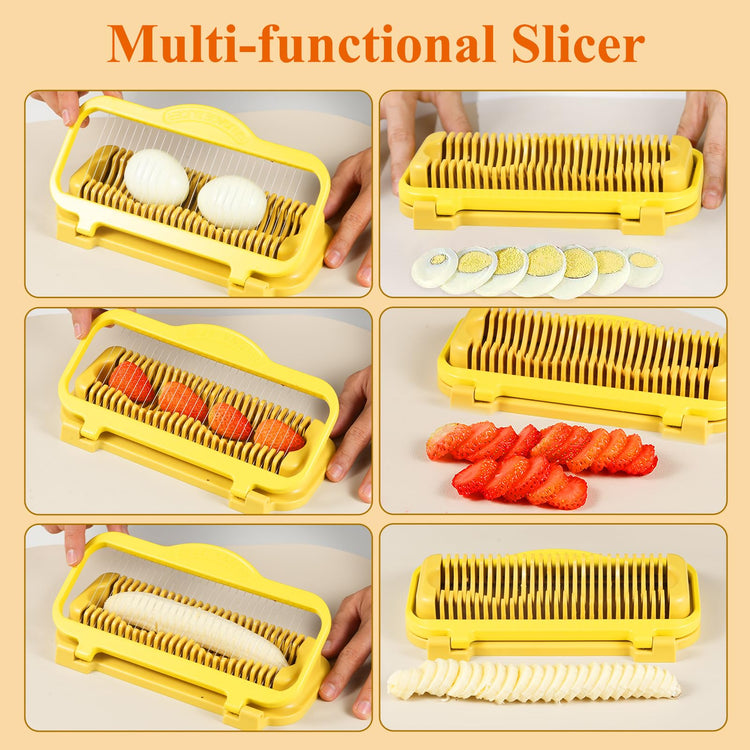 Larger Banana Slicer Egg Slicer for Hard Boiled Eggs