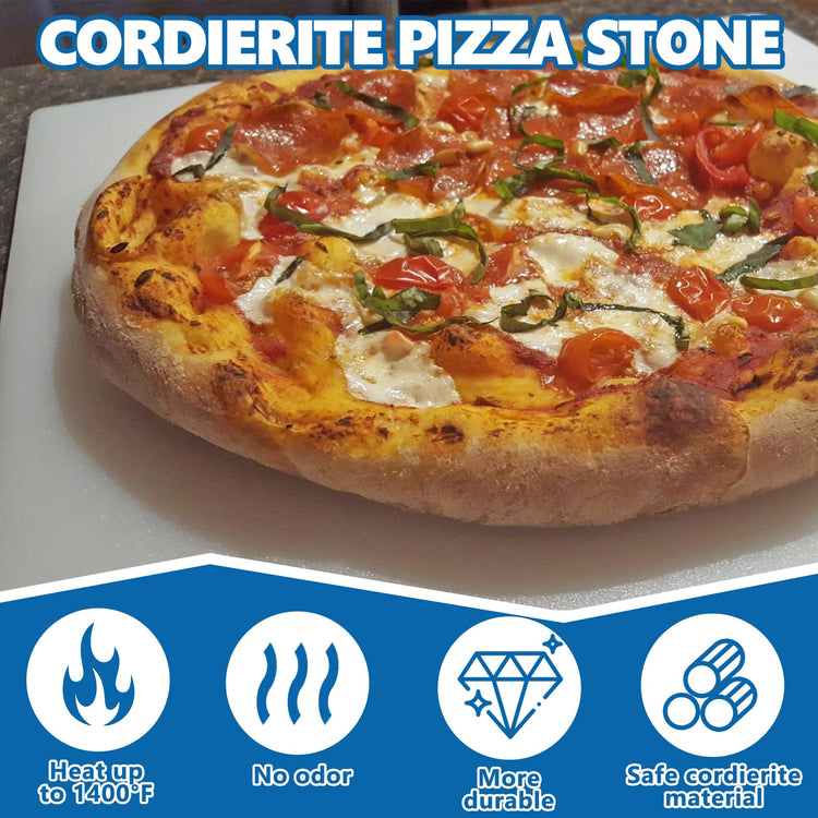 Cordierite Pizza Stone for Ooni Koda & Fyra 12 Pizza Oven Replacement Stone