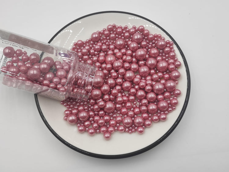 Edible Rose gold Pearls Sugar Sprinkles 120g (4.2 Ounce)