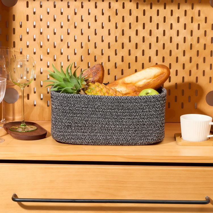 Small Storage Baskets for Organizing (3 Count)