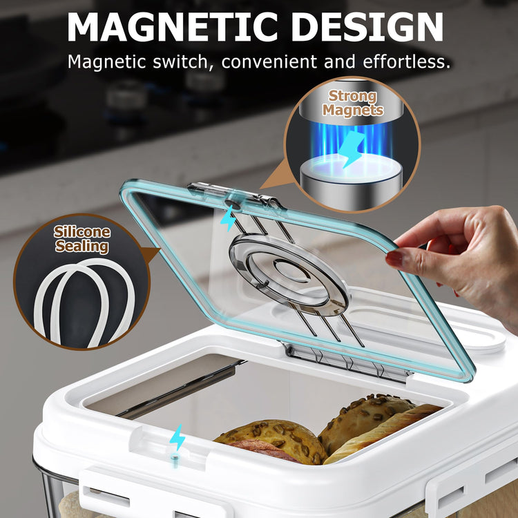 Bread Box For Kitchen Countertop