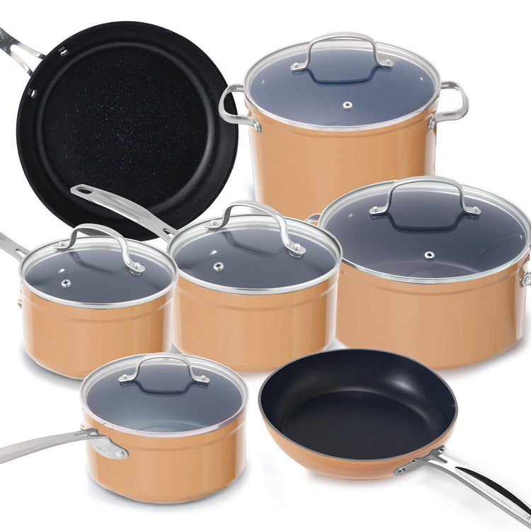 12pc Forged Lightweight Cookware Set