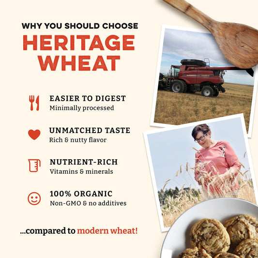 Heritage Organic White Flour (80 Ounce)