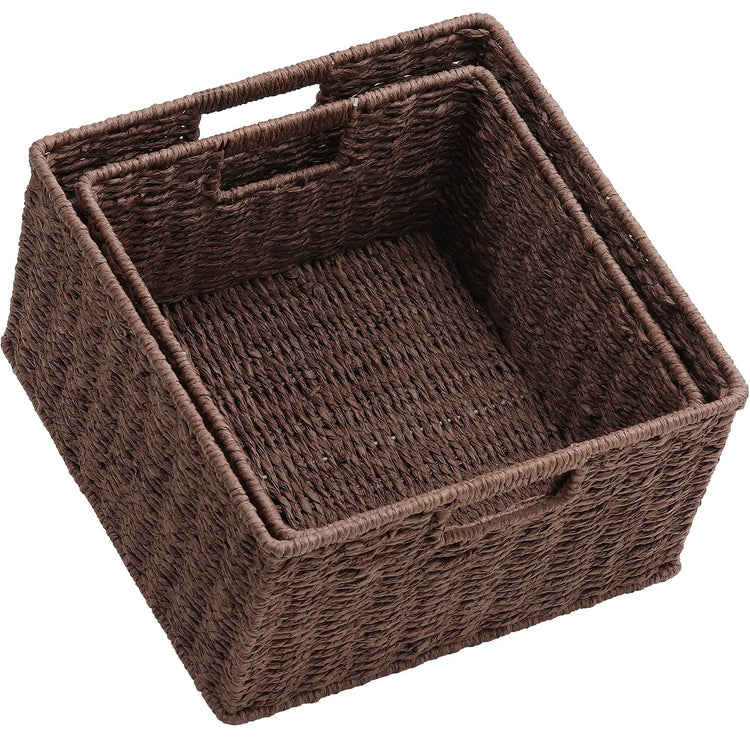 Storage Baskets for Organizing (2 Count)