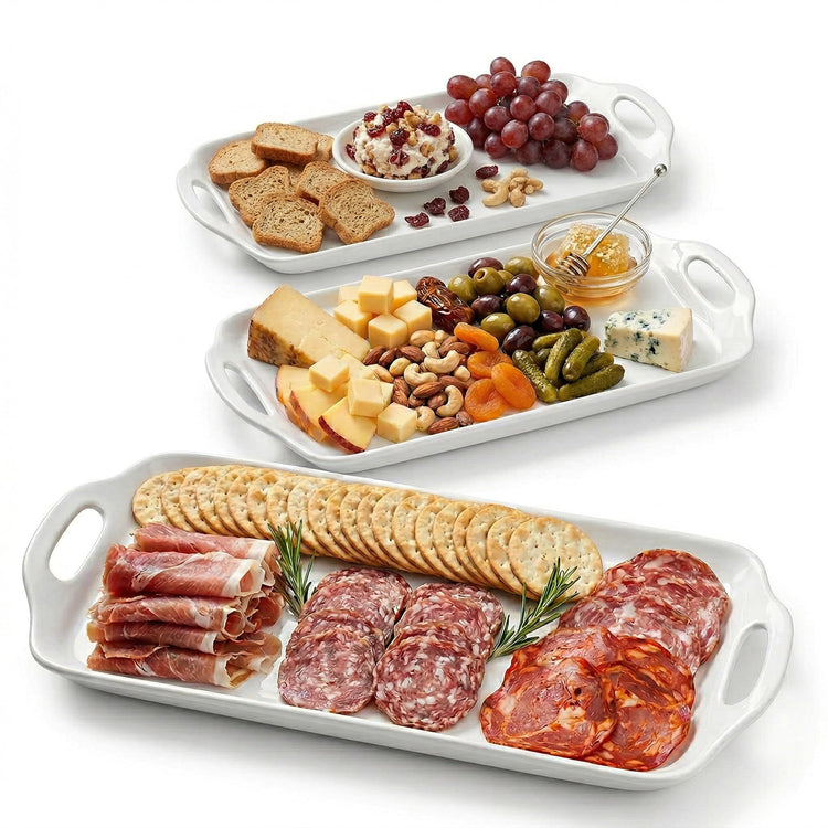 Serving Tray with Handles 16"x9.5"