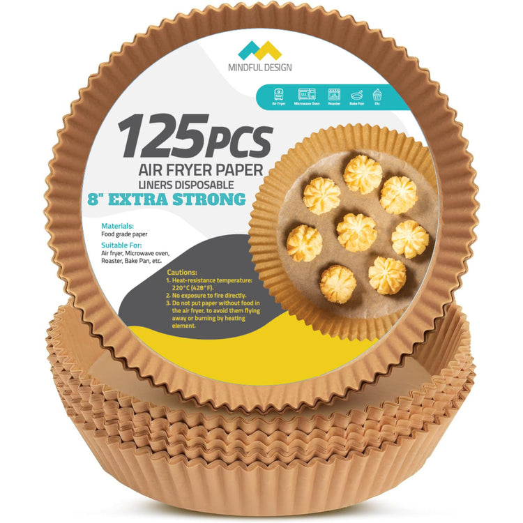 Air Fryer Paper Liners (125 Count)