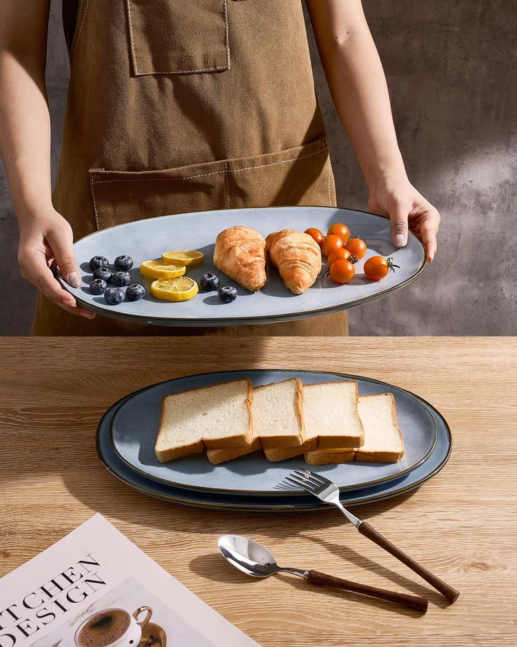 Serving Platters Set of 3 Sizes (15 Count)