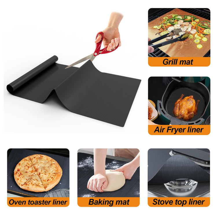 75 Inch Roll Reusable Oven Liners for Bottom of Oven
