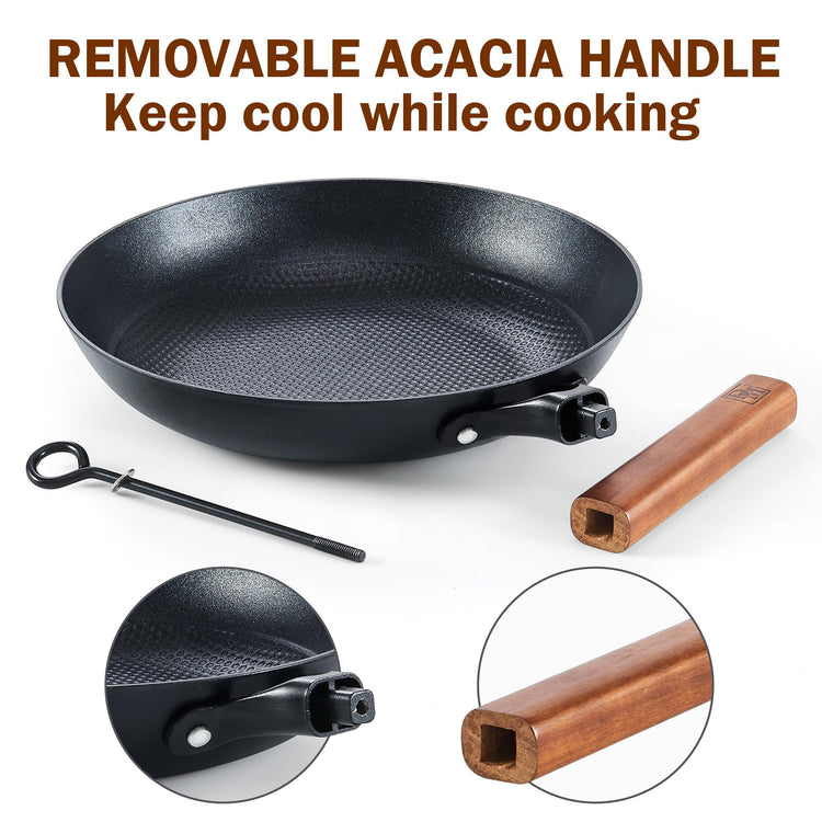Cast Iron 10 Inch Nonstick Skillets