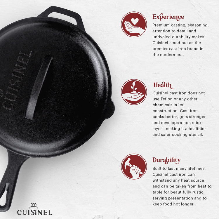 Cast Iron Skillet with Lid