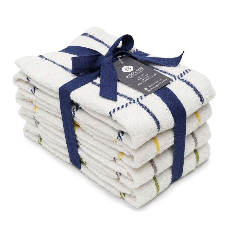 100% Cotton Terry Dish Towels (4 Count)