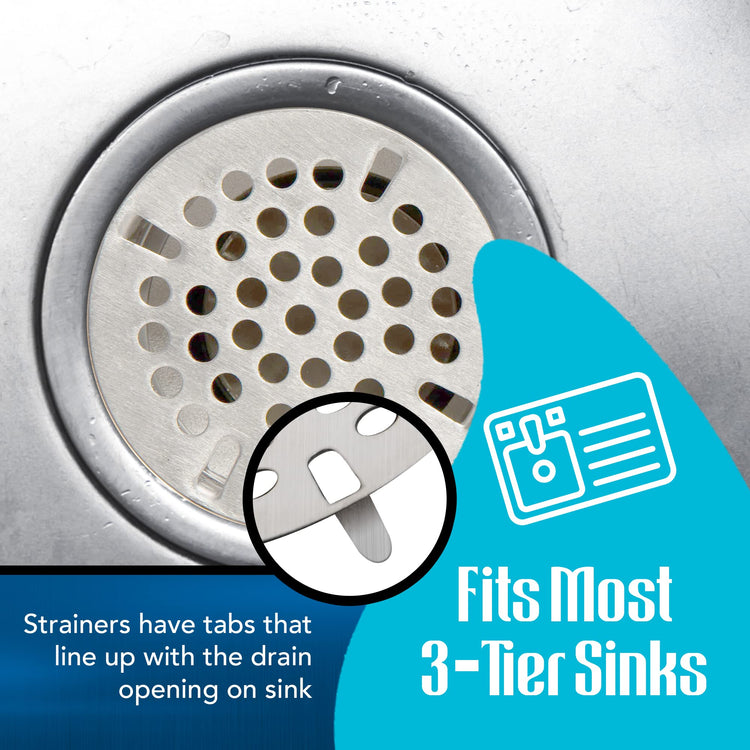 3 inch Commercial Sink Strainer