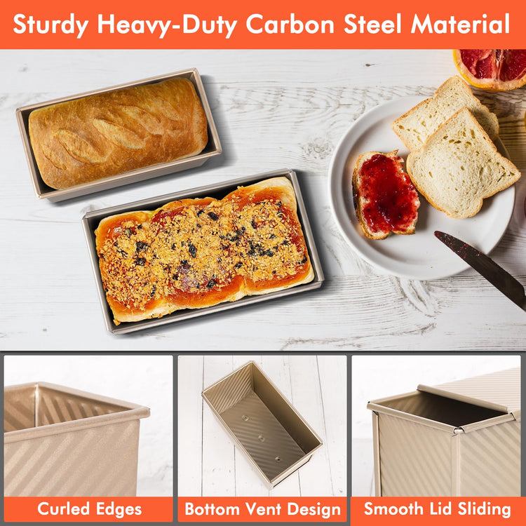 Pullman Loaf Pan with Lid (2 Count)
