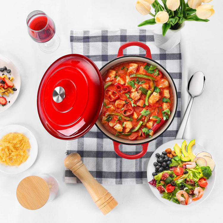6QT Enameled Dutch Oven