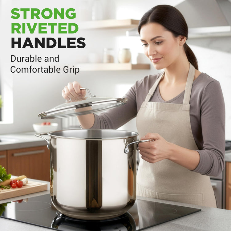19 Quart Stainless Steel Stockpot