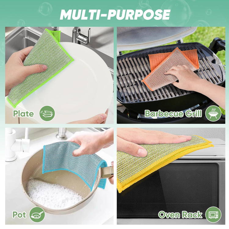 Dish Cloths 12 Pack Double (12 Count)