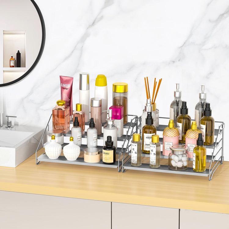 4 Tier Spice Rack for Cabinet (2 Count)