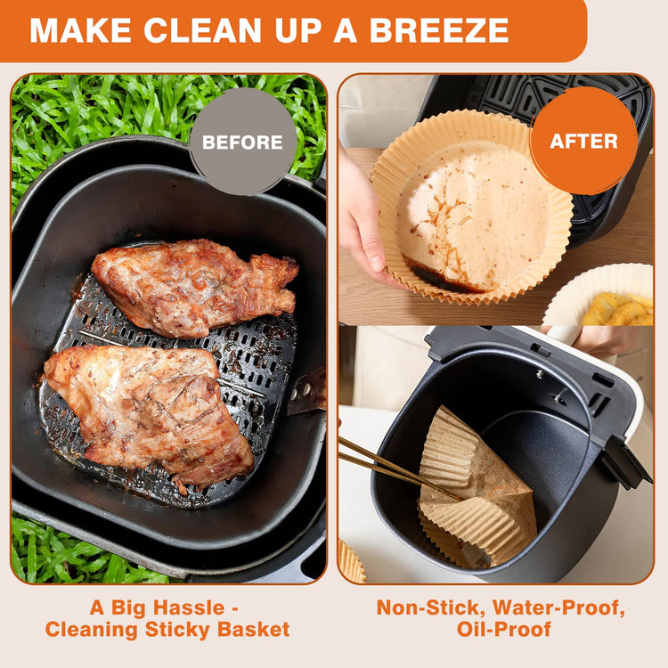 Air Fryer Liners Disposable (50 Count)