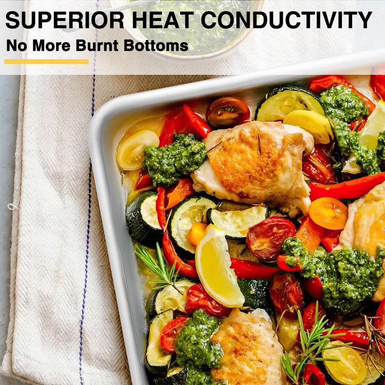 Commercial Quality Baking Sheet Pan Set