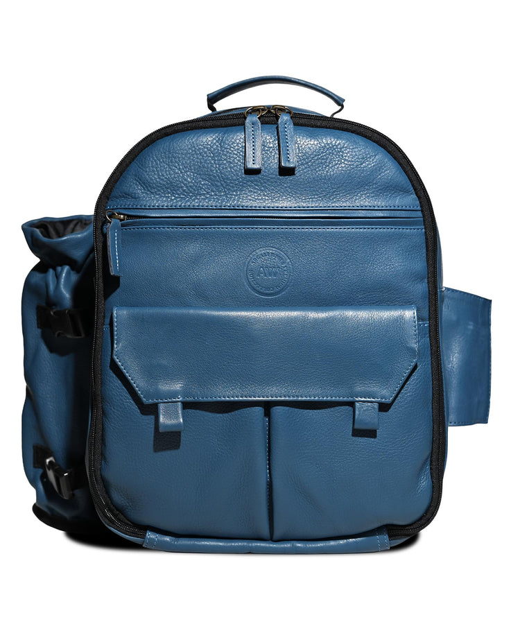 Genuine Leather Picnic Backpack for 4