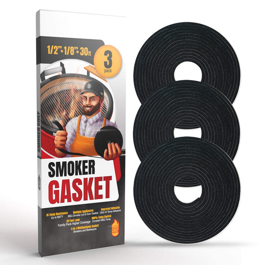 XXL 30 FT Grill Gasket for Smokers (3 Count)