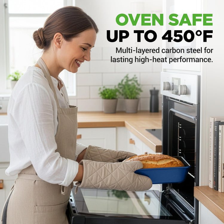 8 Piece Nonstick Stackable Bakeware Set