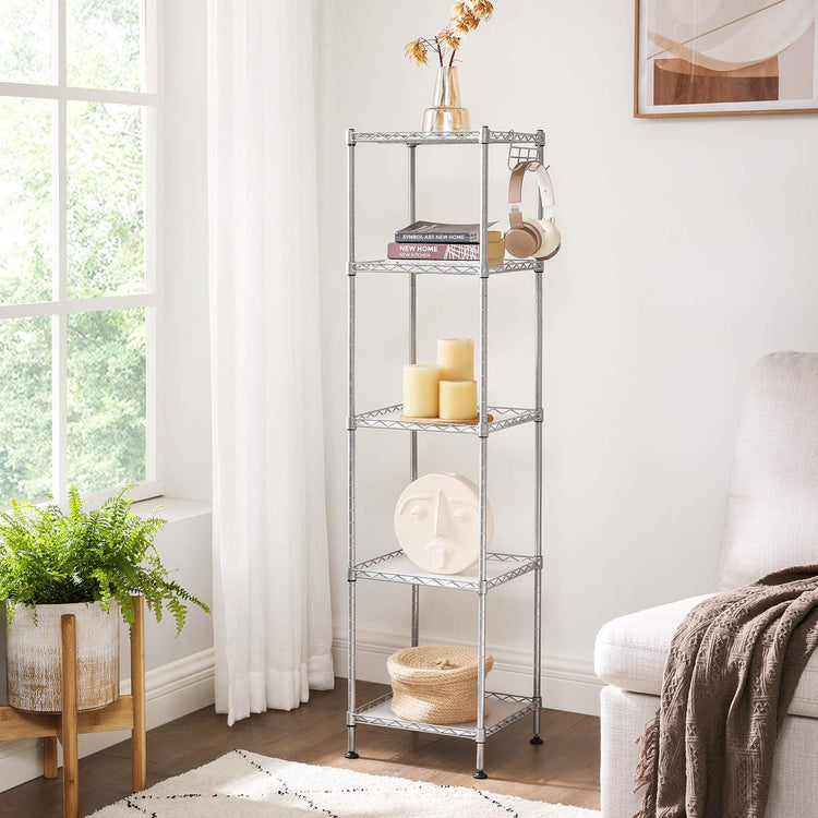 5 Tier Bathroom Shelf