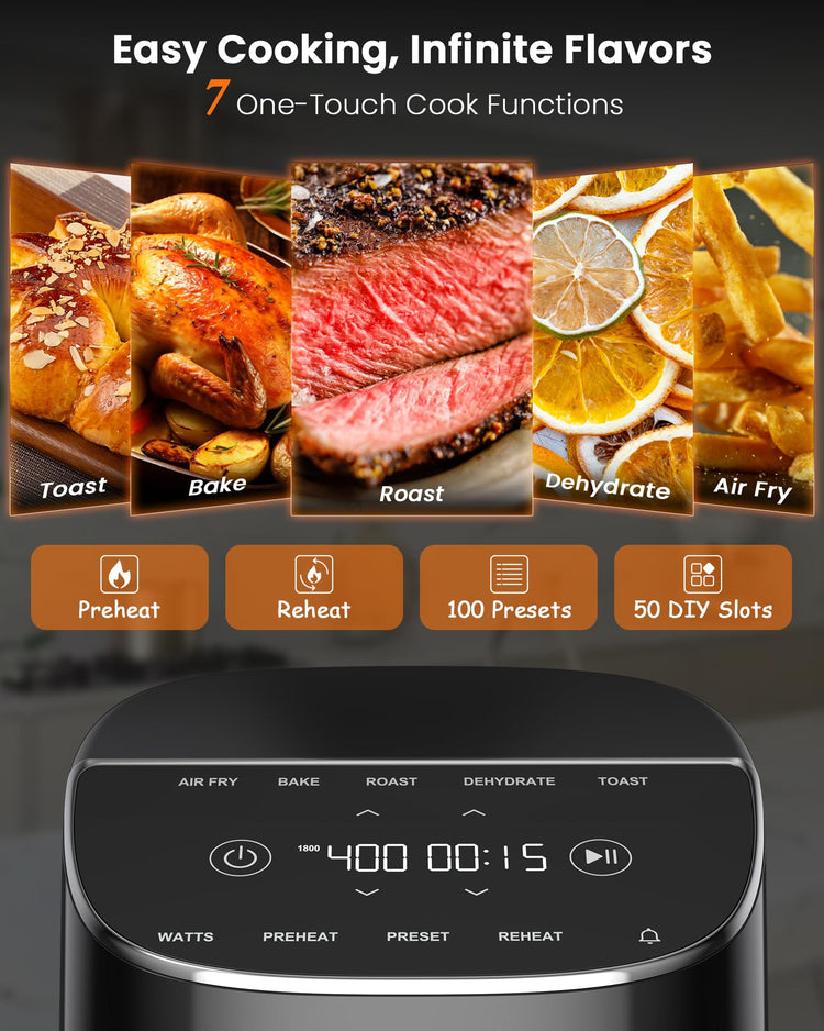 Brio Plus Air Fryer 8 Qt