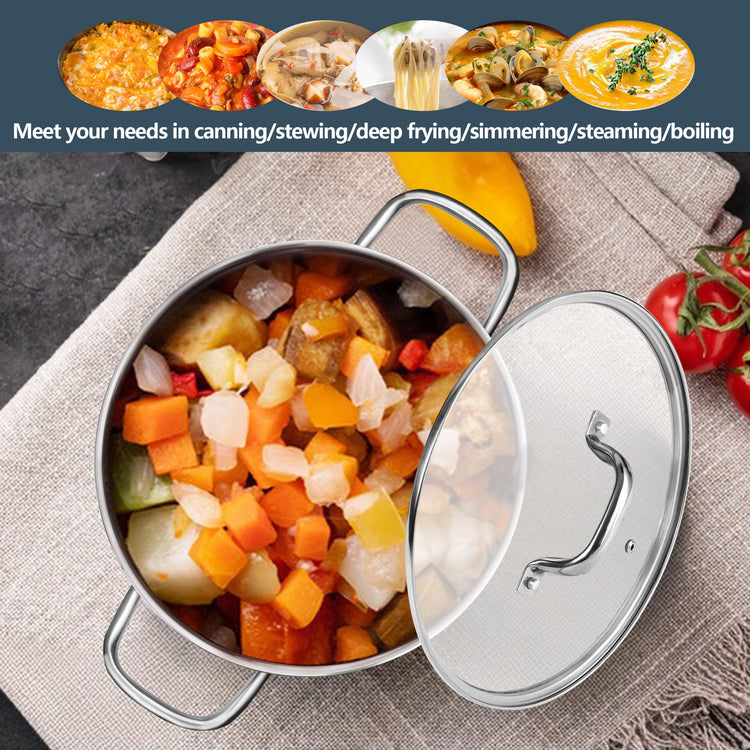 12 Quart Cooking Stock Pot